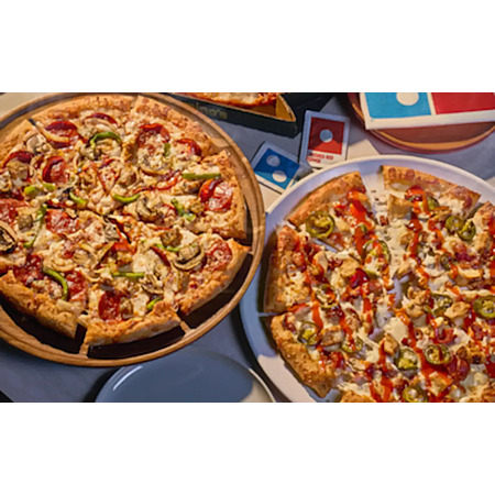 Domino's Pizza Offer: Any Domino's Menu Price Pizzas 50% Off (Valid thru 6/7)