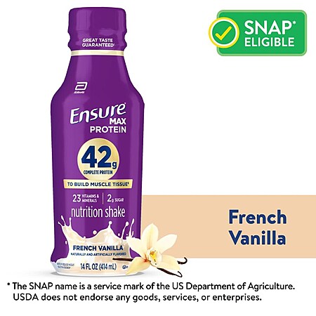 Select Kroger Grocery Stores: 14oz. Ensure Max Protein 42g Nutritional ...
