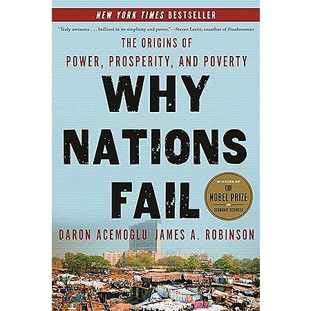 Why Nations Fail: The Origins of Power, Prosperity, and Poverty (eBook) $2 