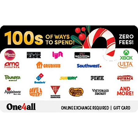 $100 One4all eGift Card (various retailers) + $10 Target eGift Card $100