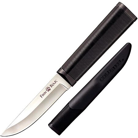Cold Steel Finn Bear 4" Fixed Blade Utility Knife w/ Textured Handle $12.35