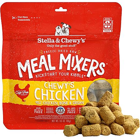 Select Amazon Accts: 3.5oz. Stella & Chewy's Raw Dog Food Toppers (Chicken) $5.50 w/ S&S