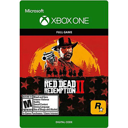 Red Dead Redemption 2 (Xbox One Digital Code) $14 or Less