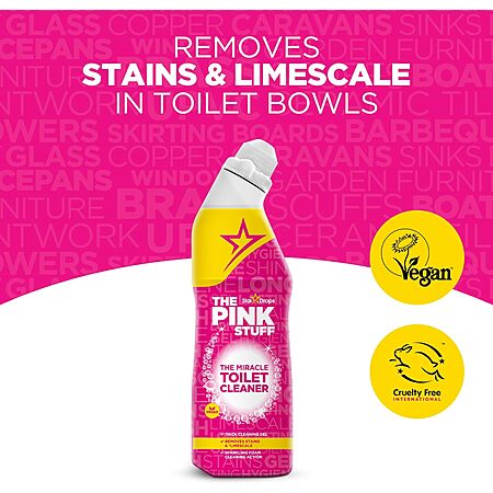 Select Amazon Accts: 25oz. Stardrops The Pink Stuff Miracle Toilet Gel Cleaner $2.20 w/ S&S