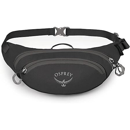 Osprey Daylite Mini Waist Pack w/ Crossbody Shoulder Carry Option (Black) $15