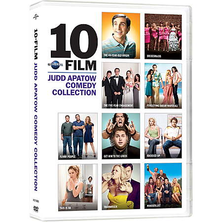 Universal Judd Apatow 10-Film Comedy Collection (DVD) $13