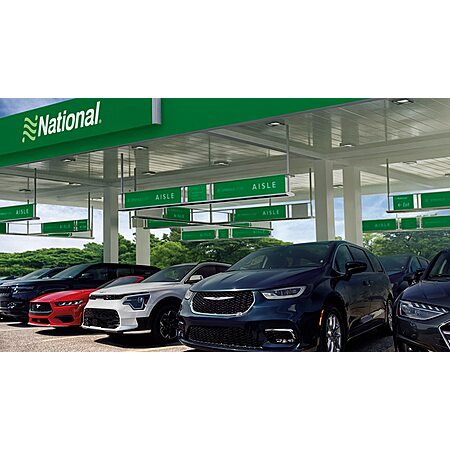 National Car Rental: Base Weekend Rate Offer: Eligible Rental Vehicles Up to 20% Off (Book thru 12/28)
