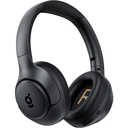 wegear Hybrid Active Noise Cancelling Wireless Over-Ear Headphones (Black) $19