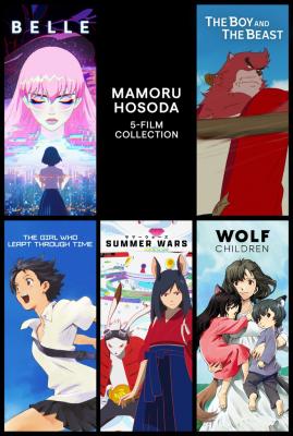 Mamoru Hosoda 5-Movie Collection (4K UHD Digital Films) $10