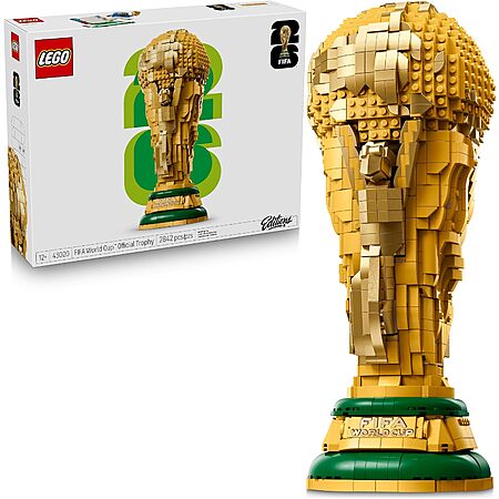 2842-Pc LEGO Editions: FIFA World Cup Official Trophy Building Set $40 + Free S&H