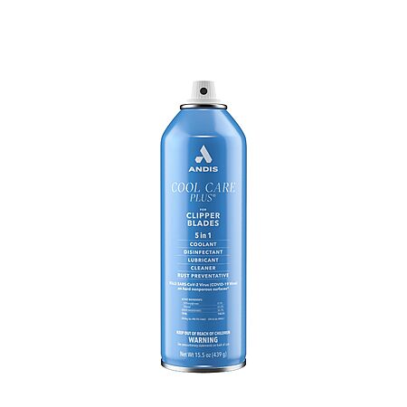 15.5oz. Andis Cool Care Plus Spray for Hair Clipper Blades $2 + Free S&H w/ Amazon Prime