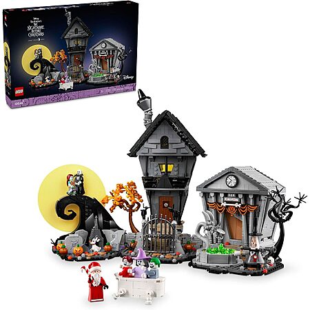 2193-Pc LEGO Ideas: Disney Tim Burton's The Nightmare Before Christmas Décor Set $160 + Free S&H
