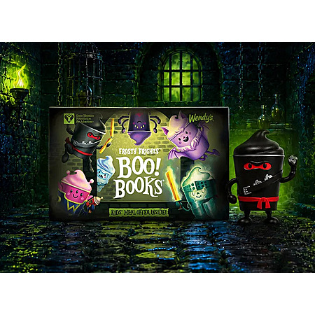 Wendy's Boo Books w/ 5x Jr. Frosty Treats & Wendy's Kids Meal Coupon w/ Purchase $1 (Valid thru 11/1)
