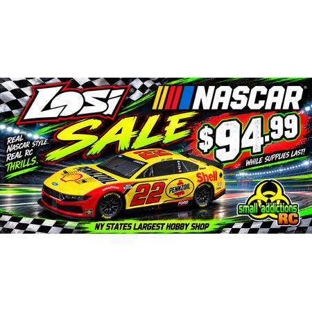 Losi 1/12 Nascar AWD RTR Brushed RC Racecar (various drivers) $95 + Free S&H on $99+