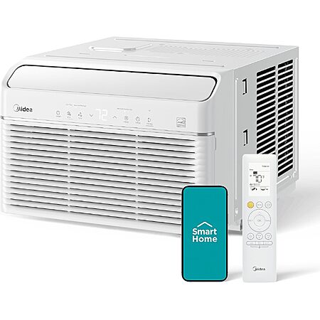 Midea 8,000 BTU Smart Inverter Air Conditioner Window Unit w/ Heat/Dehumidifier $306 + Free S&H