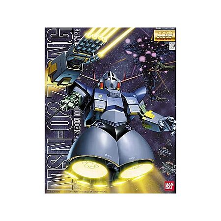 Mobile Suit Maquette Gundam MSN-02 Zeong Gunpla MG 1/100 Scale Model Kit $51.10 + Free S&H w/ Amazon Prime