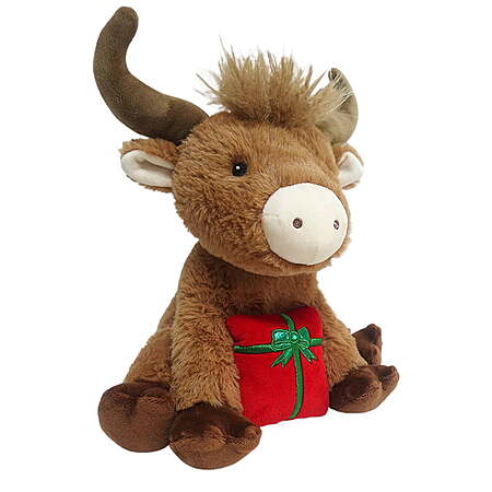 Vibrant Life 11" Holiday Highland Cow Plush Dog Toy $2.39 + Free Shipping w/ Walmart+ or on $35+
