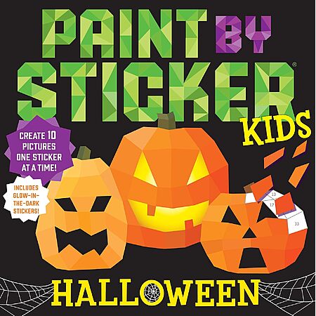 Prime Members: Paint by Sticker Kids Activity Paperback Books (various themes) $5 + Free S&H