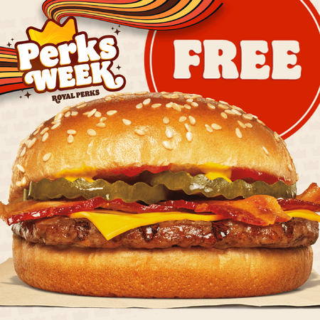 Burger King: Royal Perks Week Offers: Whopper Jr., Chicken Sandwich ...