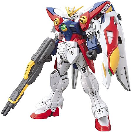 Bandai Hobby 5.5" HGAC Wing Gundam Zero 1/144 Scale Model Kit (#174)