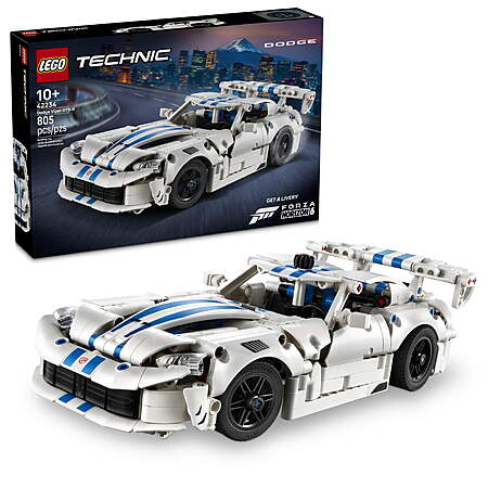 805-Pc LEGO Technic Dodge Viper GTS-R Sports Car Building Set $40 + Free S&H