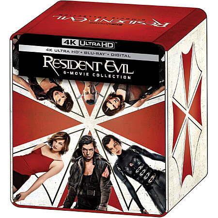 Resident Evil: 6-Movie Steelbook Collection (4K Ultra HD + Blu-Ray + Digital) $113.75 + Free S&H