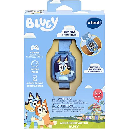 VTech Wackadoo Interactive Learning Watch (Bluey) - 2026-10-08