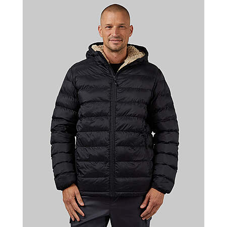Men's 32 Degrees Hooded Sherpa Lined Polyester Jacket (various colors ...