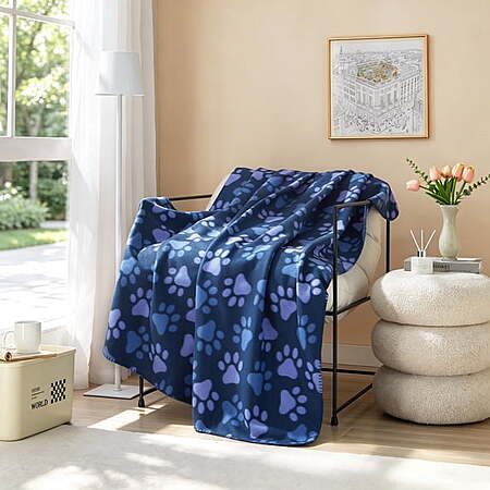 Mainstays 50"x60" Cozy Fleece Throw Blanket (various patterns) $4 + Free Pickup Only