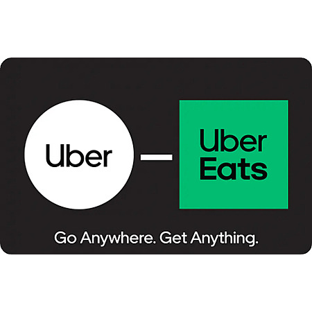 Gift Cards.com Offer: Up to 15% Off: $100 Uber/UberEats or DoorDash eGift Card $90 & More