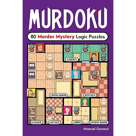 Murdoku: 80 Murder Mystery Logic Puzzles (Paperback Book) $8.65