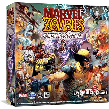 Marvel Zombies: A Zombicide Strategy Board Game (X-Men Resistance) $80 + Free S&H