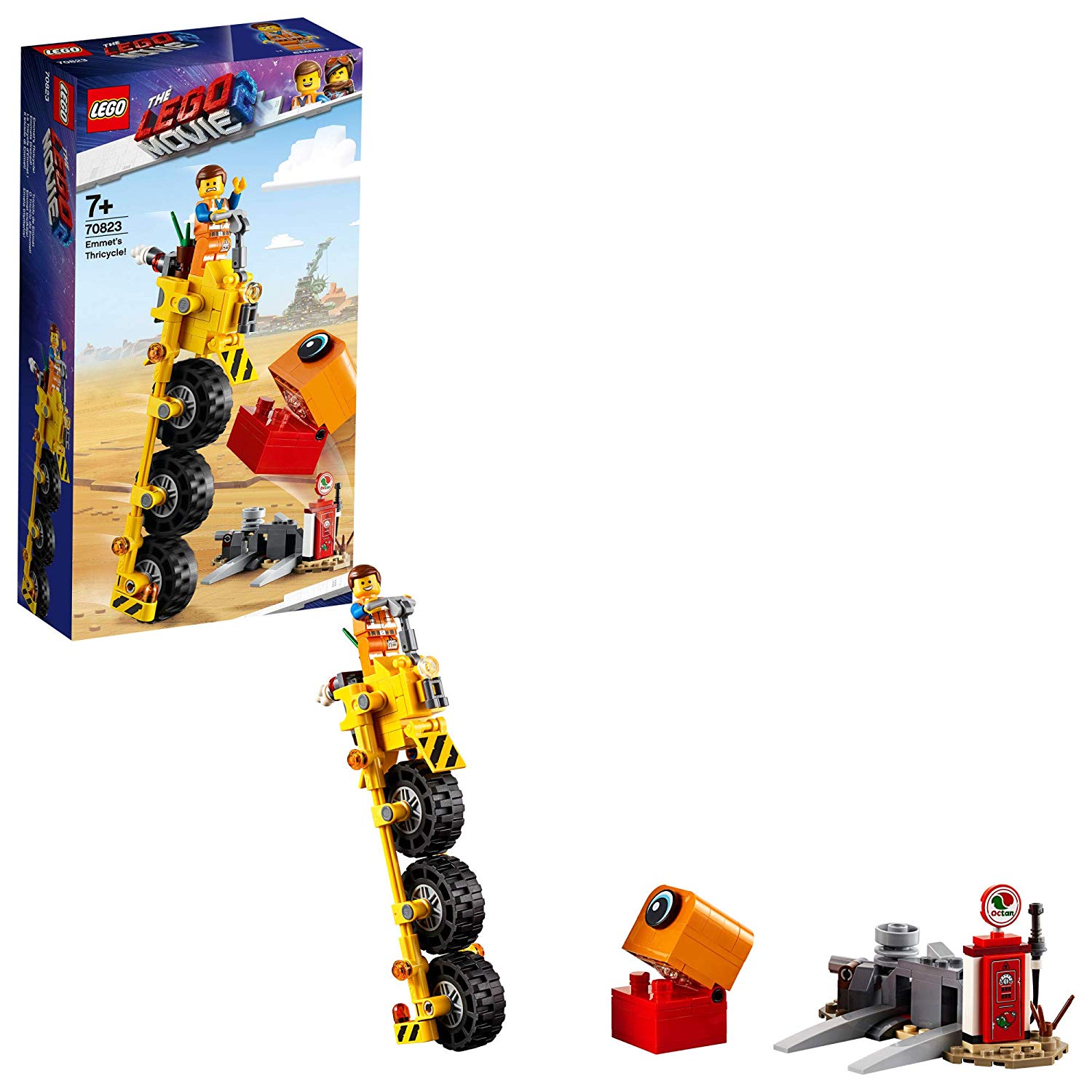 174-Piece LEGO: The LEGO Movie 2 Emmet's Thricycle Building Set $7.99 via Amazon/Walmart