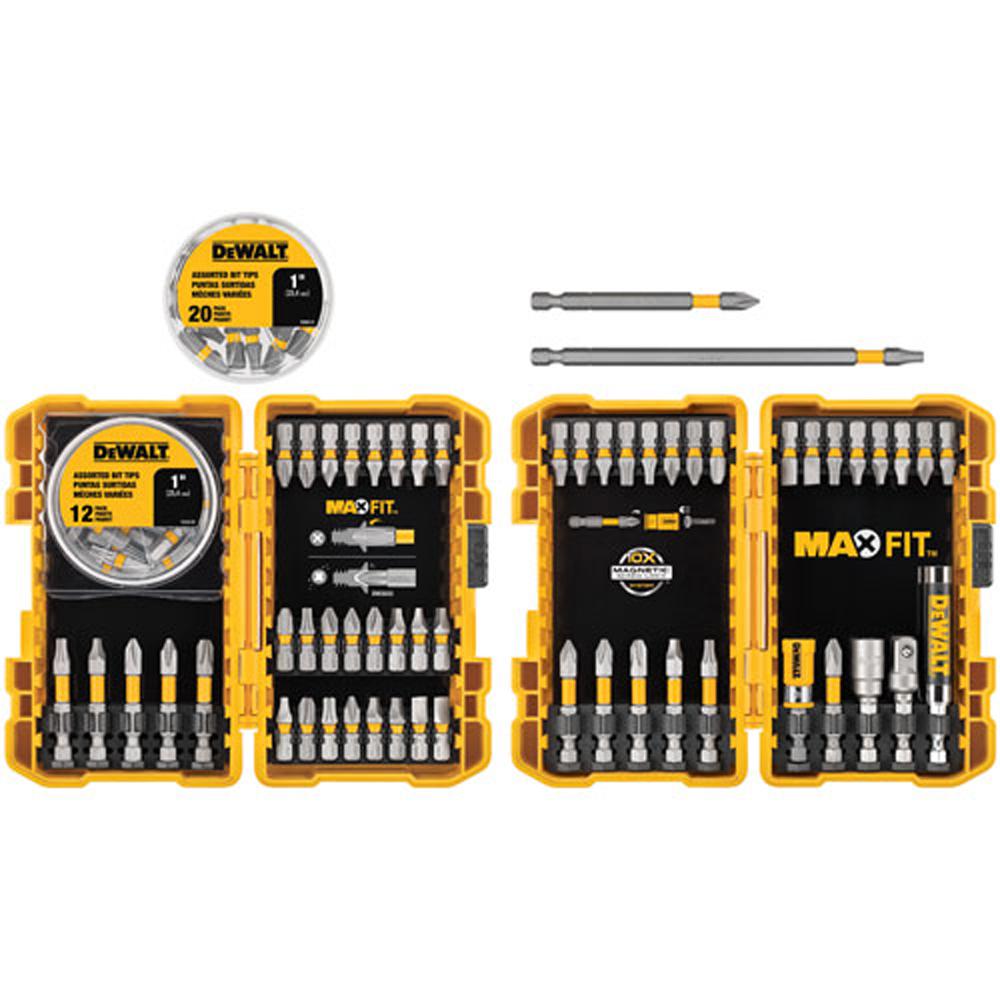 90-Piece DeWALT Maxfit Screwdriving Set $14.97 + Free Shipping via Home Depot
