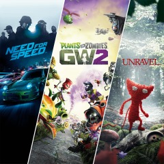 Need for Speed + Plants vs. Zombies Garden Warfare 2 + Unravel (PS4 Digital Download) $7.99 via PlayStation Store