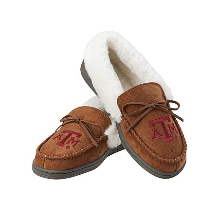 FOCO NFL Pantofole da uomo con logo calcistico, beige