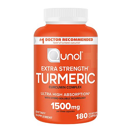 [S&S] $24.69: Qunol Turmeric Curcumin 1500mg, 180 Count