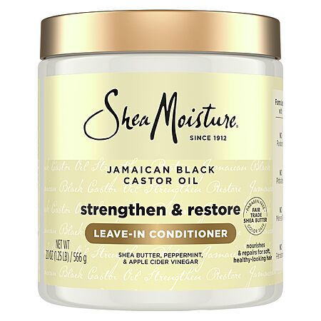 [S&S, AC] $9.30: Shea Moisture JBCO Leave-In Conditioner, 20 fl oz