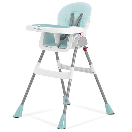 $41.69: Dream On Me TableTalk 2-in-1 Convertible High Chair, Aqua
