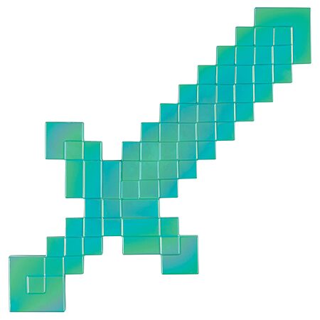 $10.50: Minecraft Diamond Sword Costume Accessory