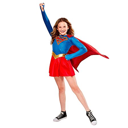 $23.68: Rubies DC Superheroes Supergirl TV Series Costume Dress, Girls' Small