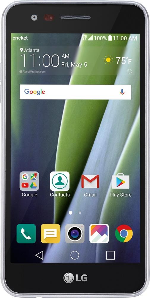 Cricket Wireless - LG Risio 2 4G LTE with 16GB Memory Prepaid Cell Phone $30