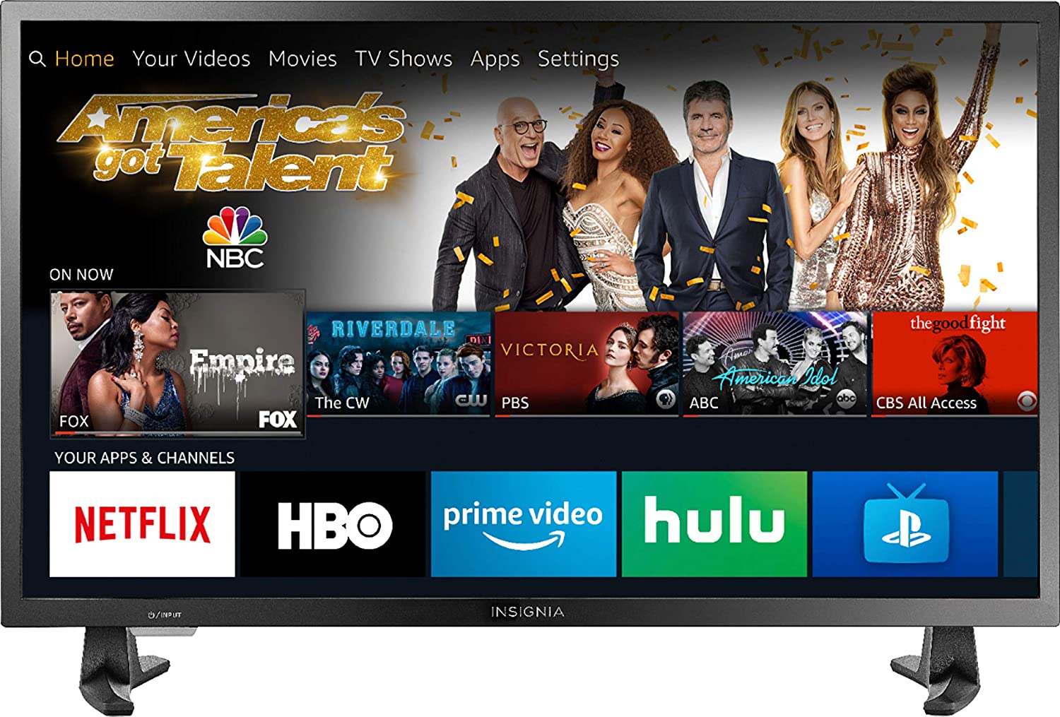 Insignia NS-32DF310NA19 32-inch Smart HD TV - Fire TV Edition with Alexa Voice Remote :	$129.99 & FREE Shipping -Amazon