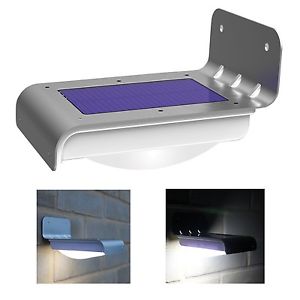16 LED Solar Power Motion Sensor Garden Security Lamp $ 8.5 @Ebay $8.5