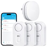 Govee WiFi Water Sensor 3 Pack, Smart Water Leak Detector $33.75 at Amazon