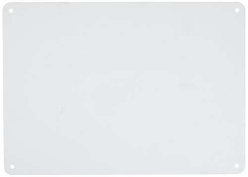 10"H x 14"W High Impact Polystyrene Blank Sign (White) $1.38