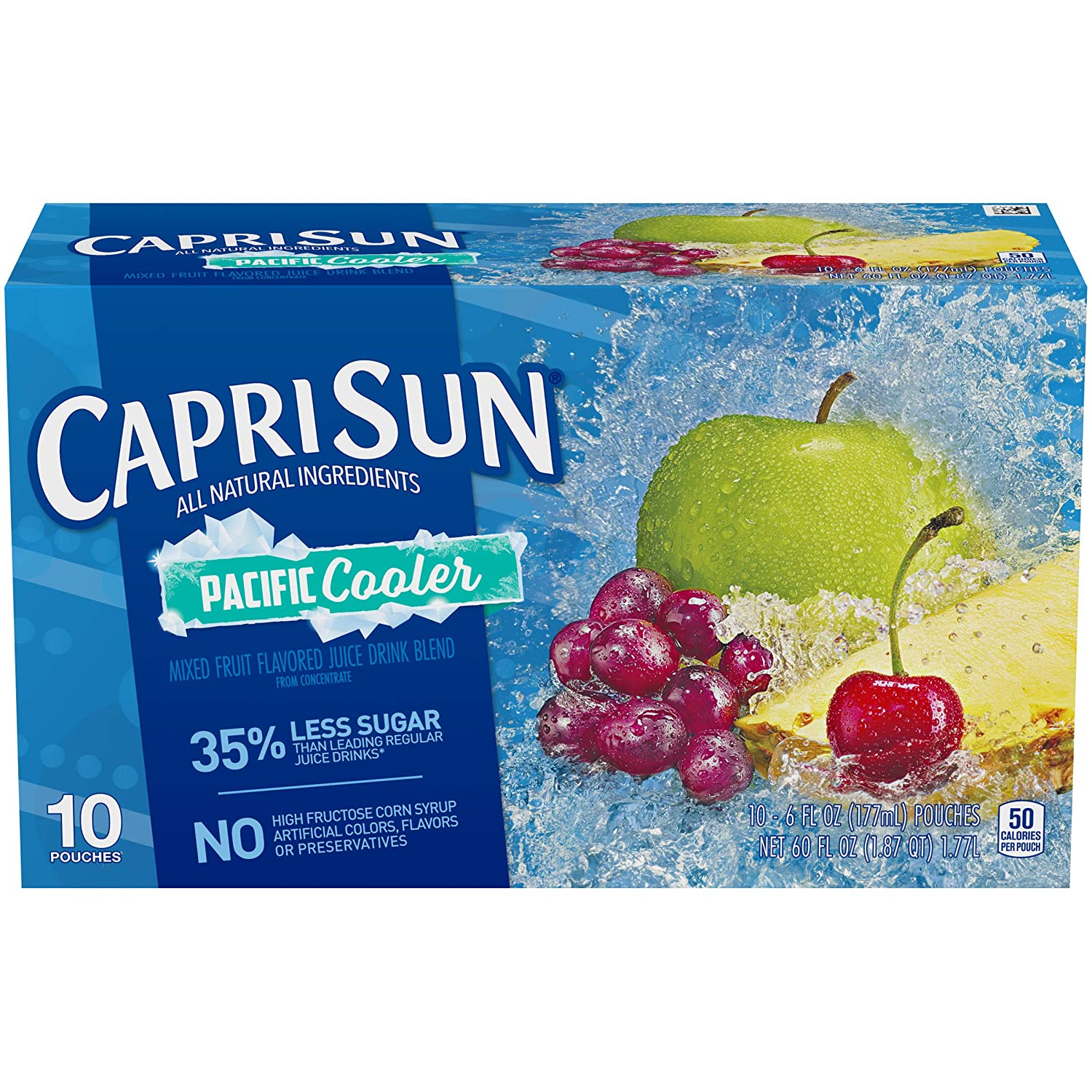 Capri Sun Pacific Cooler Ready-to-Drink Juice (10 Pouches) $1.66 + FSSS