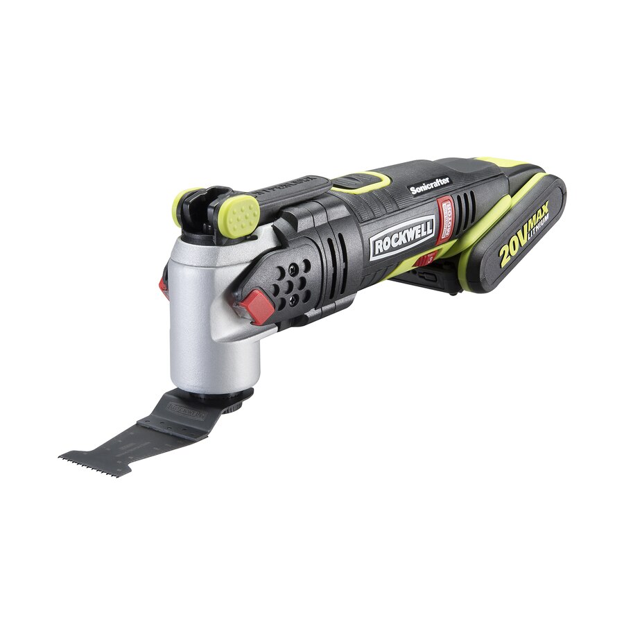 YMMV $32.25 @ Lowes Rockwell SoniCrafter-Piece Cordless 2-Amp 20-Volt Max Variable Speed Oscillating Multi-Tool Kit