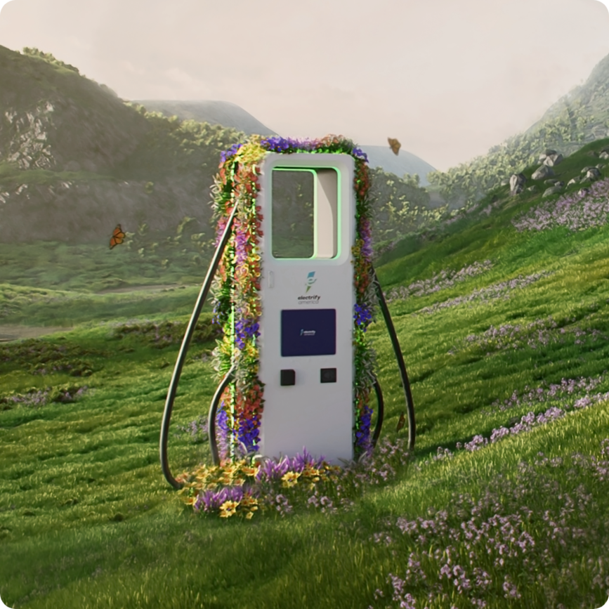 Free Charging on Earth day. U.S. EV public charging network | Electrify America