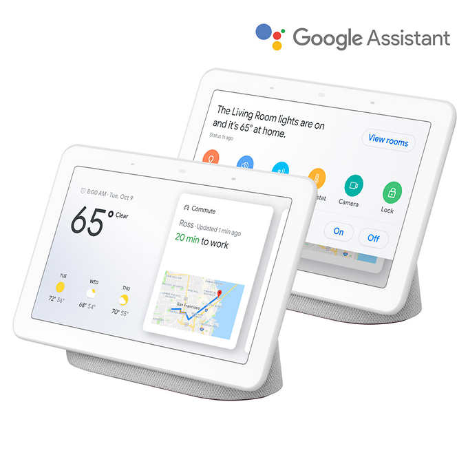 2x pack - Google Nest Hub 7" + 2x free Nest Hub Minis (Costco w/ Free Shipping) $139.99